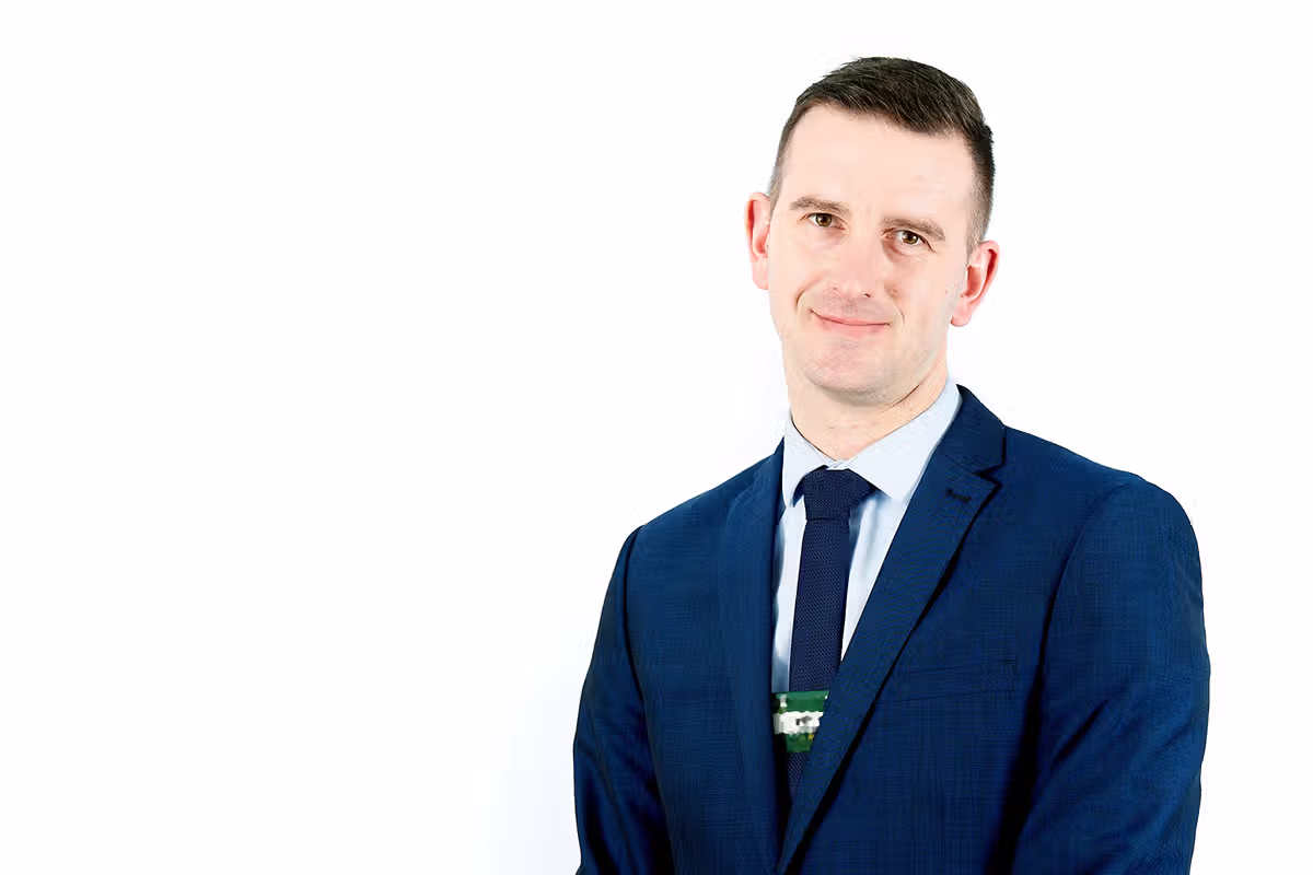 Corporate headshot from ongoing Morrisons staff and management portrait programme